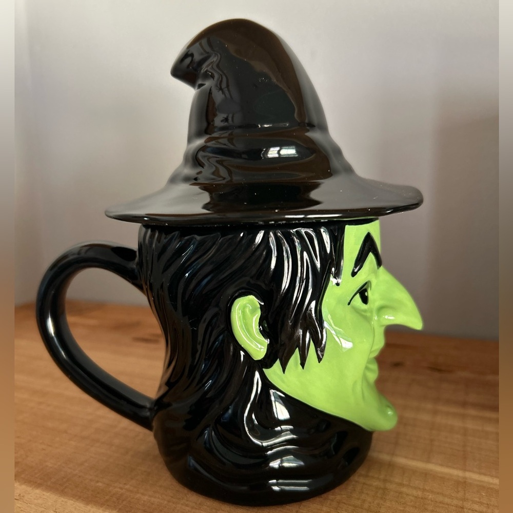 NIB Wicked Witch Figural Mug w/Hat Topper - Picture 3 of 10